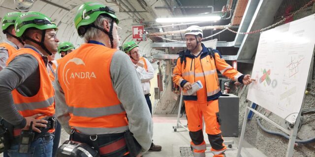 Visite du laboratoire CIGEO de l’ANDRA à Bure